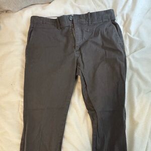 J Crew 250 Skinny Chino in Charcoal 30x30